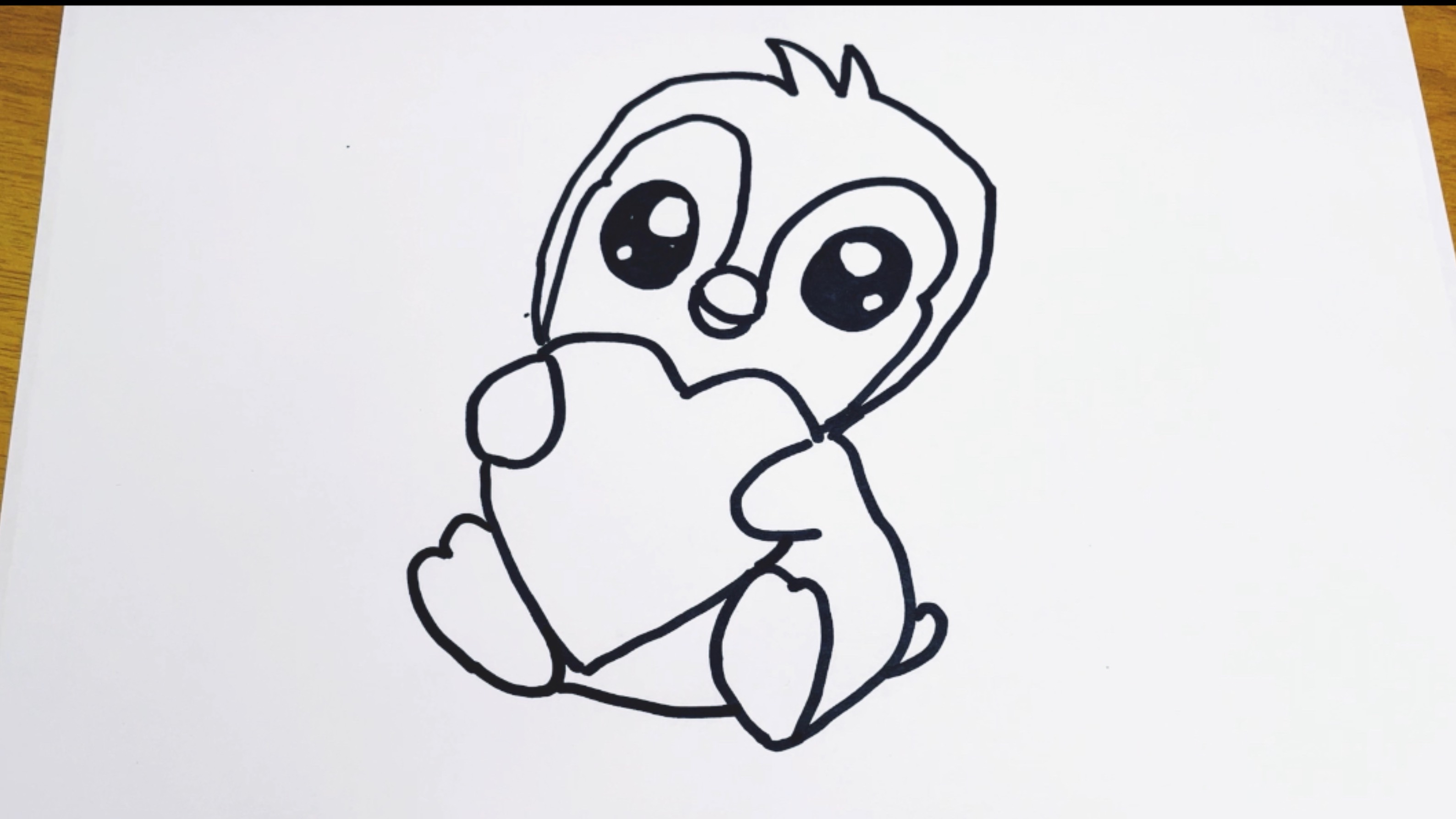 Пингвин. 🐧 Рисуем Вместе. смотреть онлайн