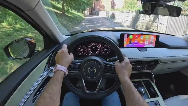 Mazda CX-80 "Takumi Plus" 2024 (3.3 л. e-SKYACTIV D 254 л.с.) POV Test Drive смотреть онлайн