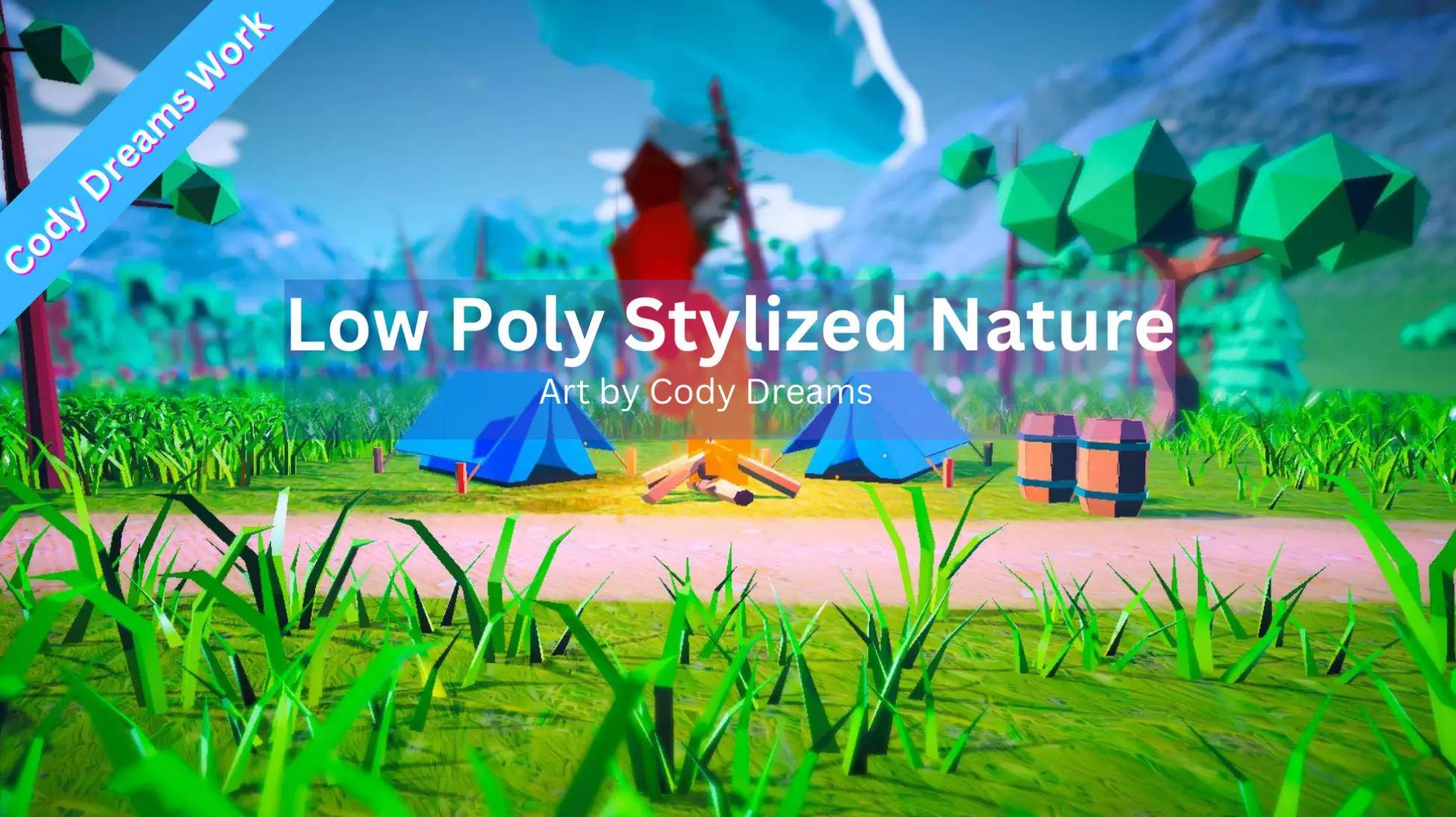 Asset Unity - Low Poly Stylized Nature смотреть онлайн