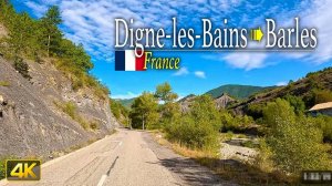 🚗 SmartTV 4К ➤ Южная Франция: поездка из Динь-ле-Бен в Барль, с непреднамеренным объездом!