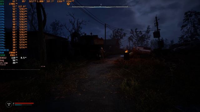 S.T.A.L.K.E.R. 2 Heart of Chornobyl - 1440p DLSS-Q - RTX 5090 - 9950X3D @ 5800 смотреть онлайн
