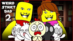 Строгий папа! часть 2 Мультфильм | мультики роблокс | Робуксы по ссылке в описании к видео!