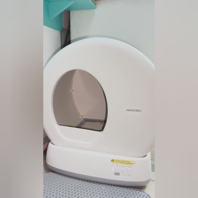 Обзор умного автоматического кошачьего туалета Xiaomi Airrobo Smart Automatic Cat Litter Box C10 Pro смотреть онлайн