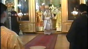Приезд Грузинского Патриарха Илии II в СПбПДАиС. 09.10.1996.