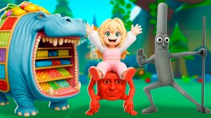 Получила секретки в Эволюция Брейнрот Hipopotamino Supermarketino в Brainrot Evolution Роблокс !