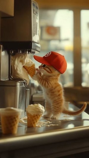 Котики готовят