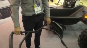 Первый ЭЛЕКТРО буксировщик Snowdog X от компании ＂Балтмоторс＂ на выставке Охота и Рыболовство 2021.