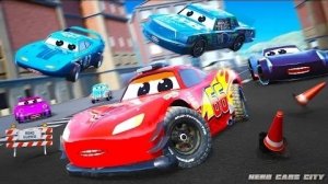 Тачки на дороге 🏁 | Эпическая гонка на автомобилях! Молния Маккуин против Джексона Шторма | Тачки