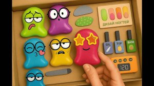 Мини-маникюр с Сэмом – Бумажное волшебство разворачивается! 💅🌟