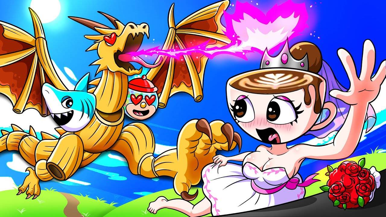 Драгони Фьюжн Обожает Капучино 💔 Где Ее Муж?! | Brainrot & Sprunki смотреть онлайн