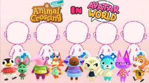 СОЗДАЁМ ПЕРСОНАЖЕЙ ANIMAL CROSSING В AVATAR WORLD! Самый уютный гайд! 🏝️✨