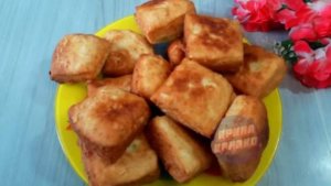 Воздушный десерт из 1 яблока