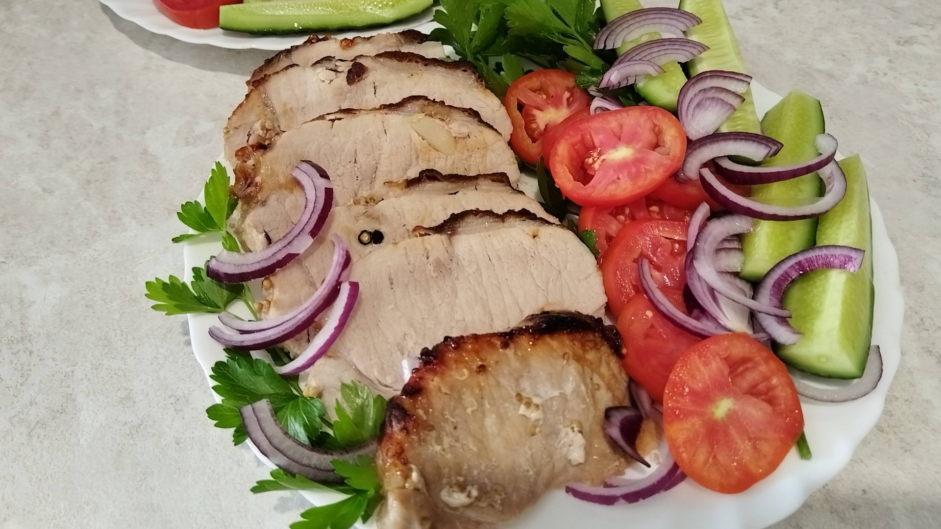 Мясо свинины в духовке. смотреть онлайн