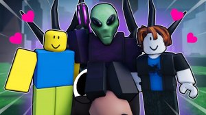 99 ночей в лесу, но инопланетянин дружелюбный! Анимация Roblox | мультики роблокс