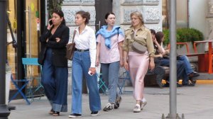 ❤️ ЧТО НОСЯТ В МОСКВЕ: уличный стиль на улице Мясницкая, стильные образы в конце лета