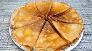 Тонкие сладкие блинчики на молоке🥞