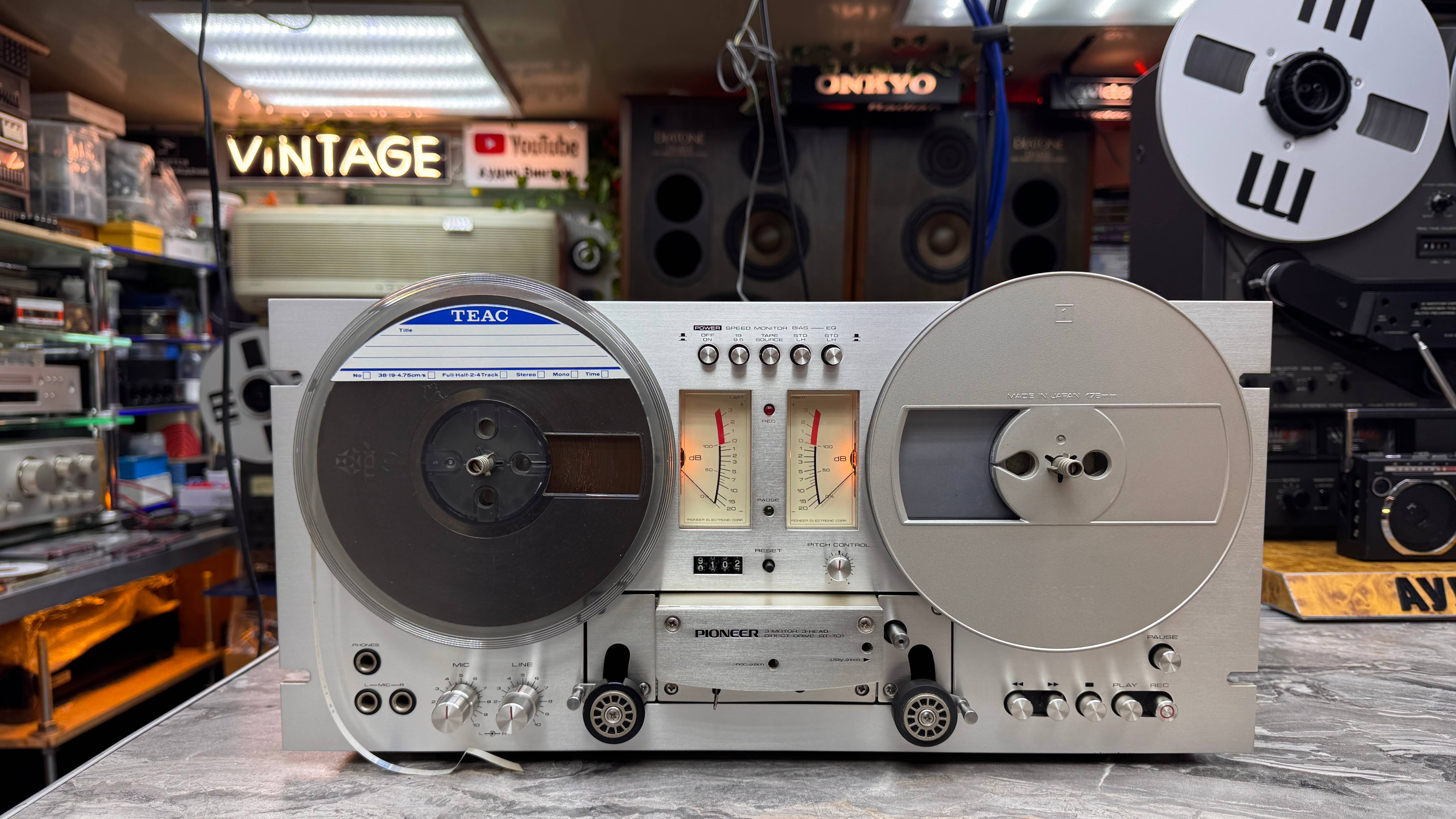 Катушечный магнитофон Pioneer RT-701