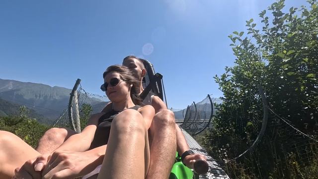 Родельбан в горах