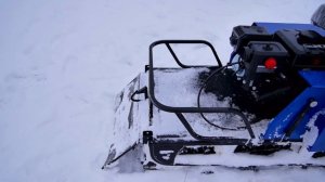 Лидер Сигма, мотобуксировщик с лыжным модулем, снегоход за небольшие цену