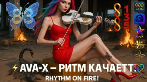 ⚡️AVA-X – РИТМ КАЧАЕТ! | RHYTHM ON FIRE! | Deep DnB Universe #музыка#мелодиипесни#deephouse#top