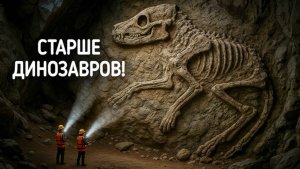 Археологи нашли ископаемое 🦴 Старше динозавров — древняя собака!? 😱🐶