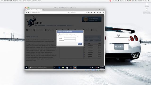 16.17. BeEF - Stealing Passwords Using A Fake Login Prompt смотреть онлайн