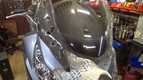 105. Сгорел стартер на Sym maxsym 400.