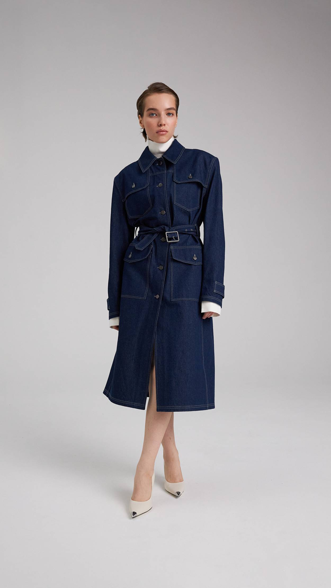 Плащ, выкройка №1011 смотреть онлайн