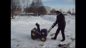 СНЕГОУБОРЩИК HUTER SGC 4100⧸⧸ОБЗОР⧸⧸ОПЫТ ЭКПЛУАТАЦИИ