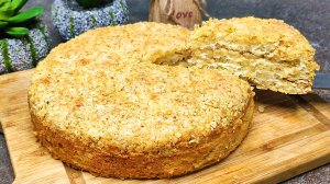 Сметанник на овсянке🥧