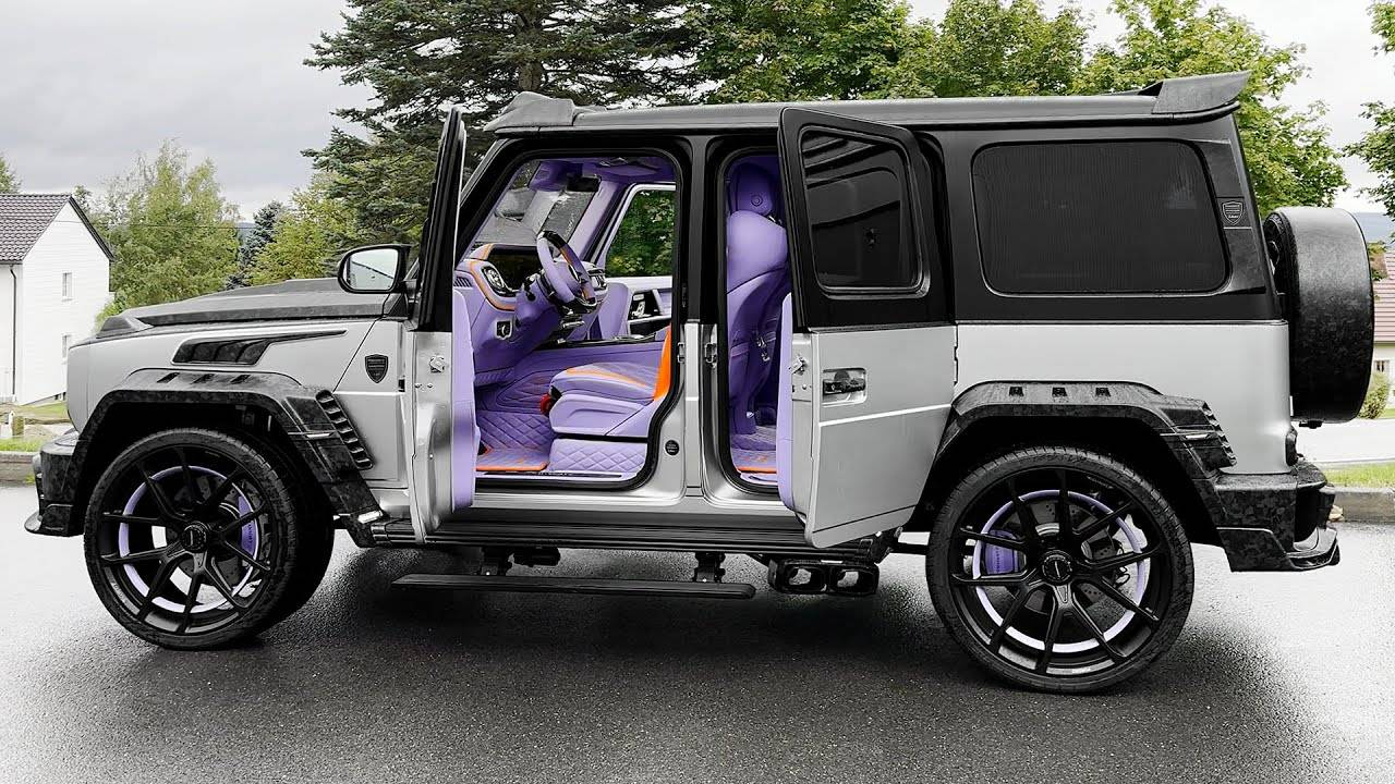 Mercedes G 63 AMG Grande Entree 2025 года — новый G-класс от MANSORY смотреть онлайн