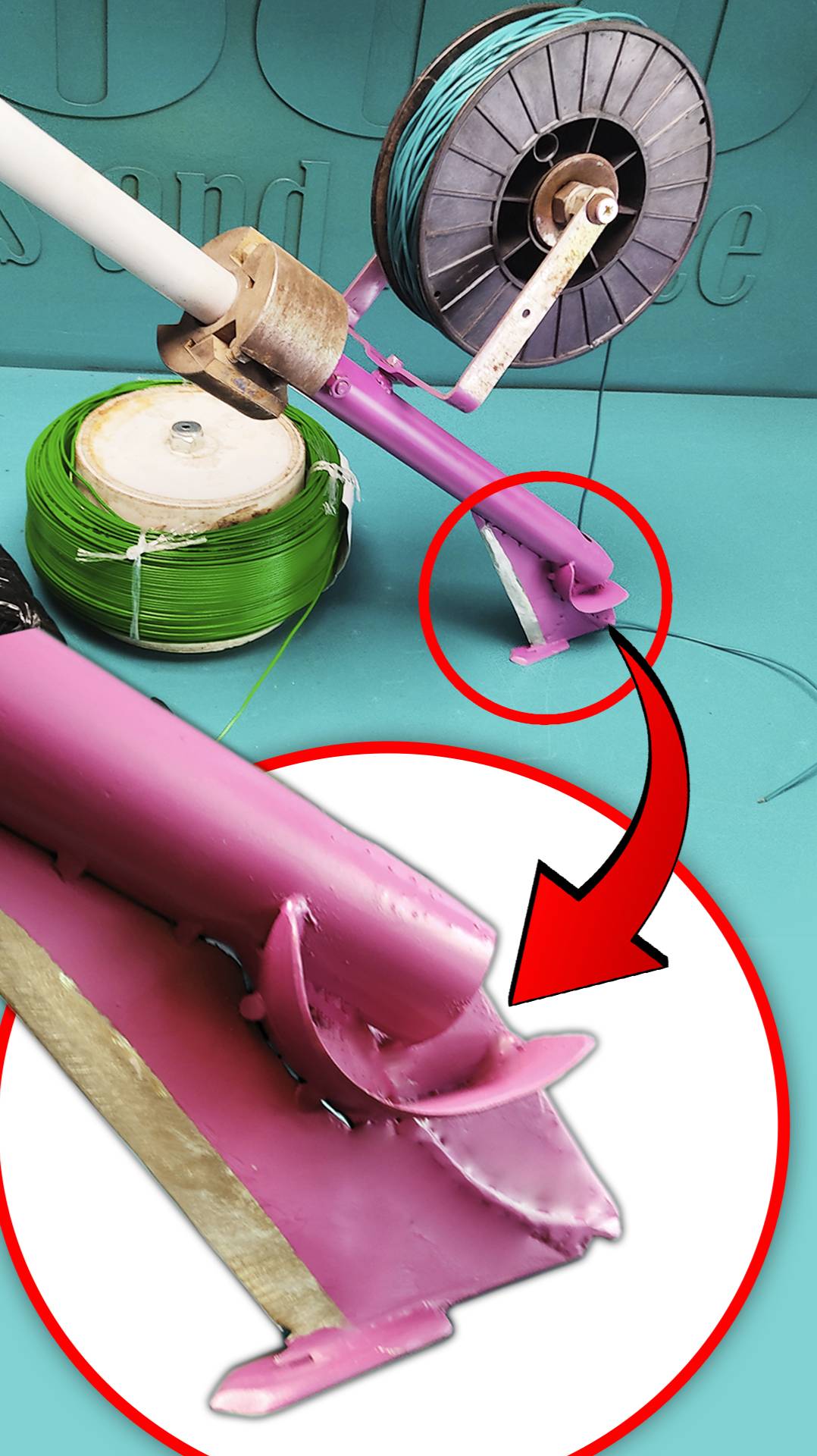 Уложил 300м. кабеля за 20 минут! Фреза для укладки кабеля без траншей. #своимируками смотреть онлайн