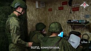 Подготовка военных связистов группировки войск «Центр»