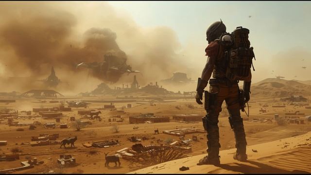 Bioweapon Wasteland ☣️ 2-Hour Survival Ambience ｜ Barren Planet Soundscape ｜ Gritty ｜ Tense ｜ Sci-Fi