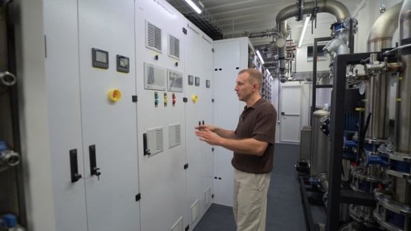 40ft гидро контейнер 180 Antminer U3S21EXPH 4K #Hydro-cooling #btc #containers