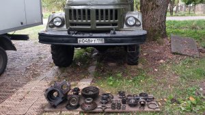 ЗИЛ-131 проблемы с задним редуктором,красим соболь 4×4.