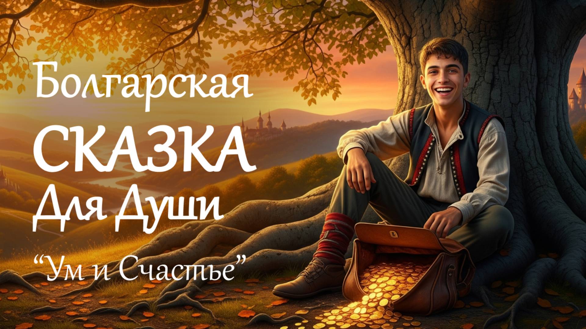Болгарская сказка на ночь для взрослых "Ум и Счастье" | Сказка у камина поможет заснуть легко смотреть онлайн