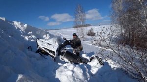 НА что способен  снегоход ТАЙГА ВАРЯГ 550 V Русская механика вектор 551, RM Vector 551i
