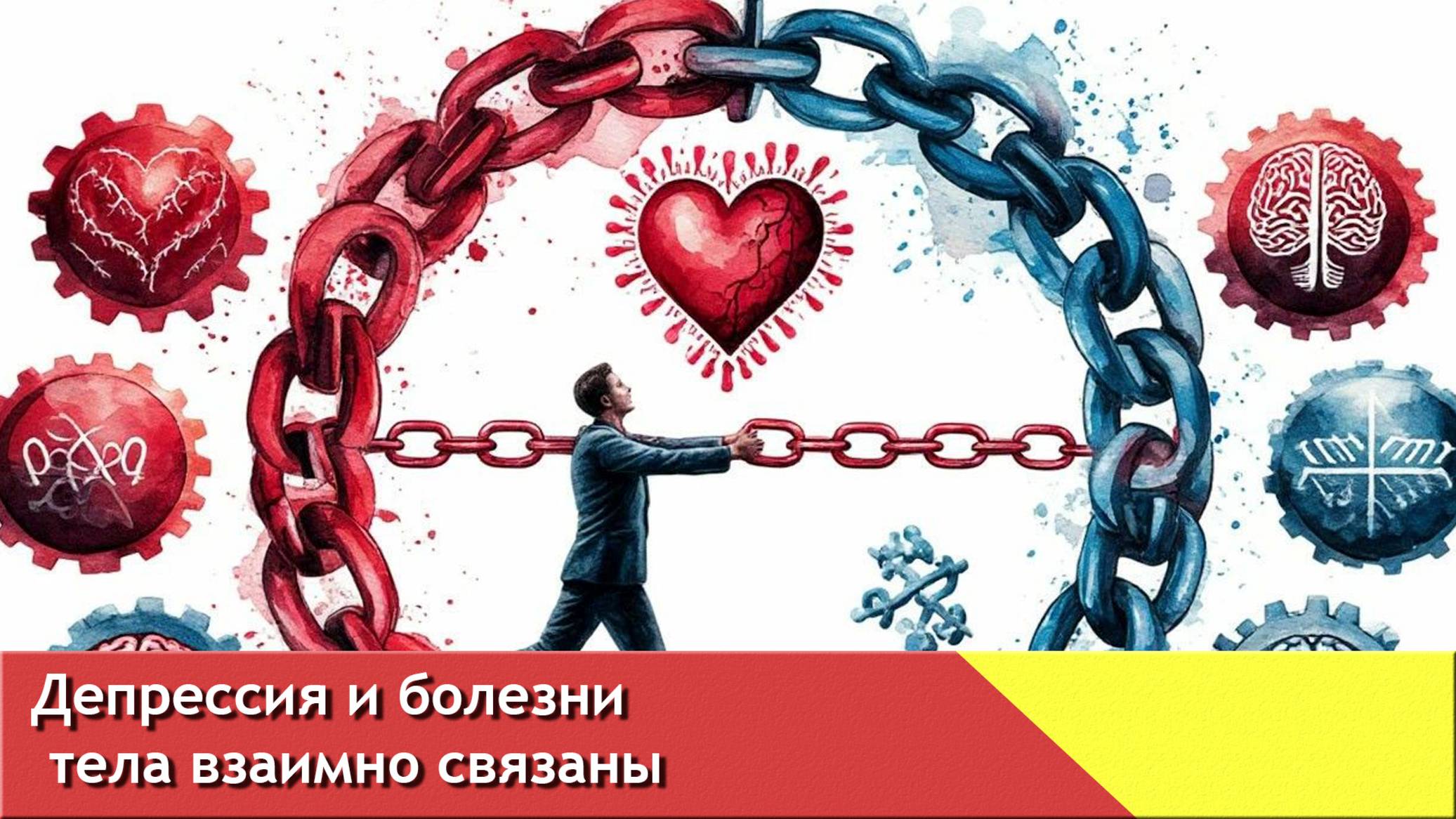 Депрессия и болезни тела взаимно связаны
