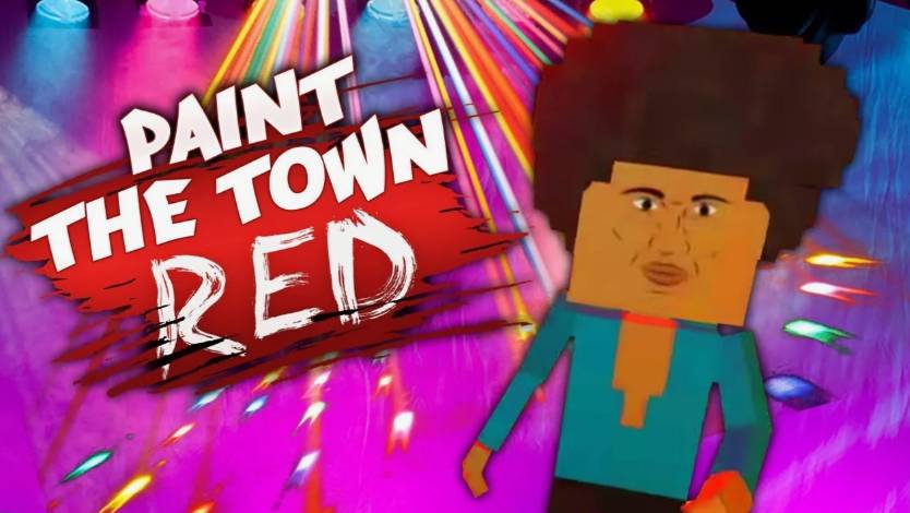 я на жёстком дискоче в paint the town red