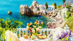 Солнечные пейзажи и натюрморты художника Натальи Зюзковой