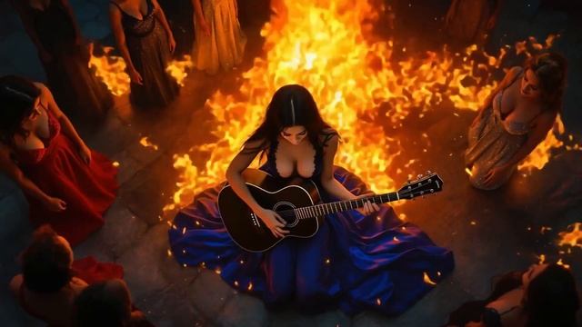 The Sacred Flame _ Gothic Girls Ignite a Rock Ballad Journey | AI Music Video смотреть онлайн