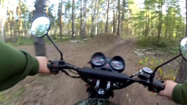 Мопед Alpha Off Road Premium камуфляж (2025) мечта детства , теперь я Байкер смотреть онлайн
