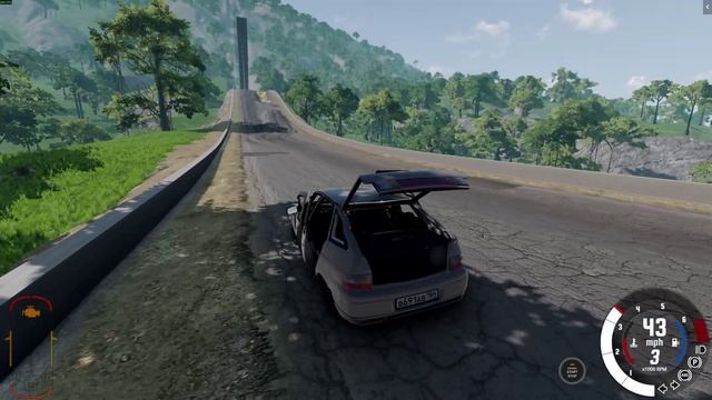 Легендарная двенашка, отказали тормоза! Сможет спуститься с горы целой и подняться?