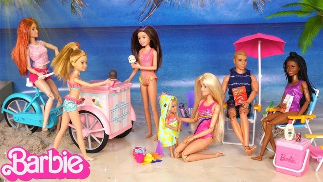 КУКЛЫ БАРБИ НА ПЛЯЖЕ barbie doll смотреть онлайн