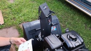 Распаковка и первый запуск Снегоуборщика Патриот Сибирь 57