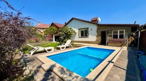 Дом с баней и бассейном на 8 сотках в Краснодаре!!