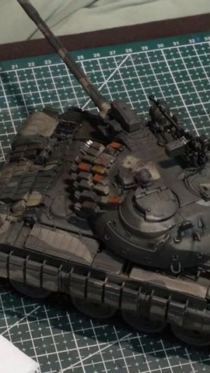 Т-55 эпичная модель #моделизм #модель #танк