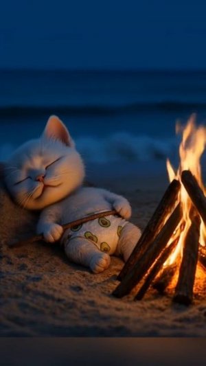 Котенок хочет внимания родителей только себе!🐱😱