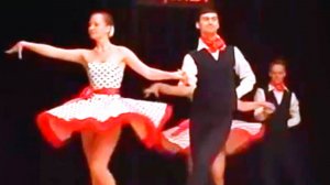 Под небом Парижа танец.Школа танцев Маритэ